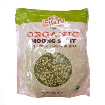 Swad Organic Moong Split 2lb