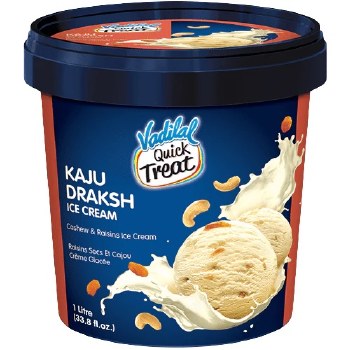 Vadilal Ice Cream Kaju Draksh 1ltr