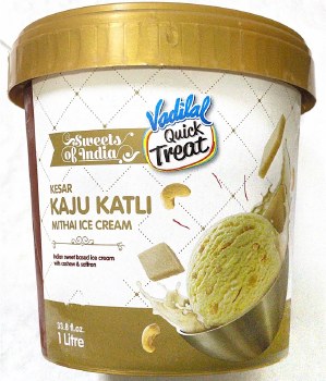 Vadilal Kaju Katli Ice Cream 1ltr