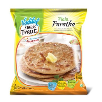 Vadilal Plain Paratha 5ct 400gm