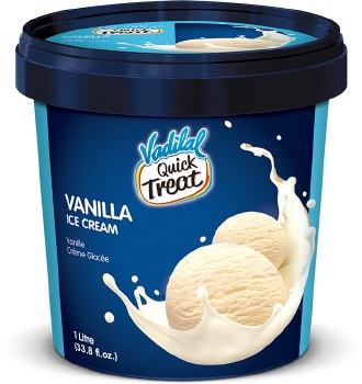 Vadilal Vanilla Ice Cream 1ltr