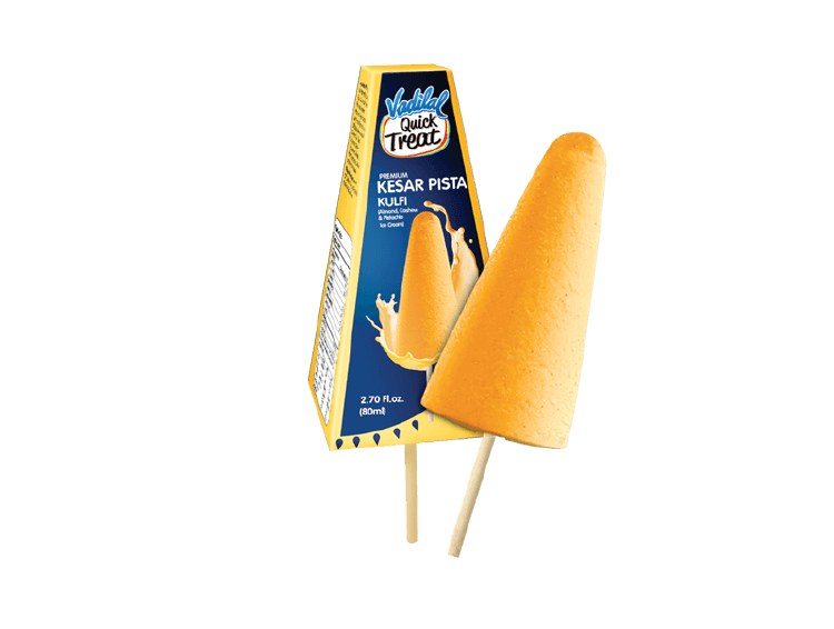 Vadilal Kesar Pista Kulfi 80ml