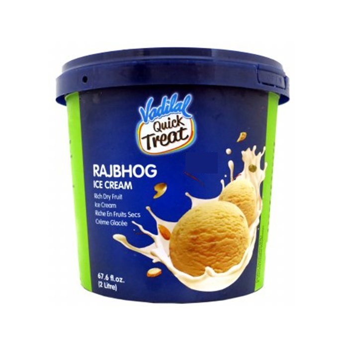 Vadilal Rajbhog Kulfi Ice Cream 2ltr