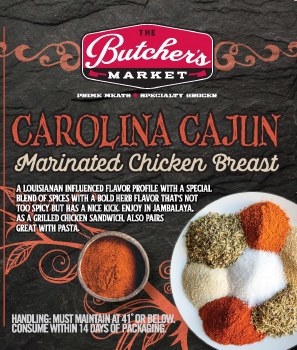 Chicken Breast - Cajun (Cryo-vac)