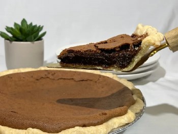 Just in Time Treats - Chocolate Chess Pie 6in