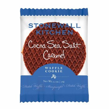 Stonewall Kitchen - Cocoa Sea Salt Caramel Waffle Cookie Single