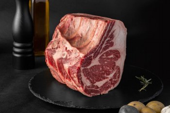 USDA Prime - 3 Bone Rib Roast $75.00 is DEPOSIT ONLY