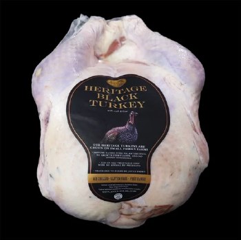 Heritage Black Turkey 16 lb and Down $20.00 is DEPOSIT ONLY
