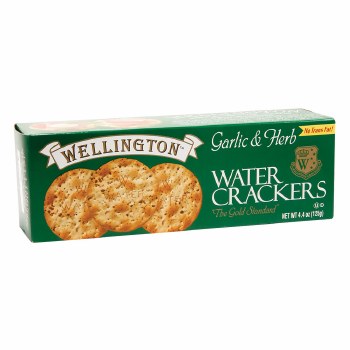 Wellington - Garlic &amp; Herb Water Crackers