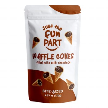 Just The Fun Part - Waffle Cones Milk Chocolate