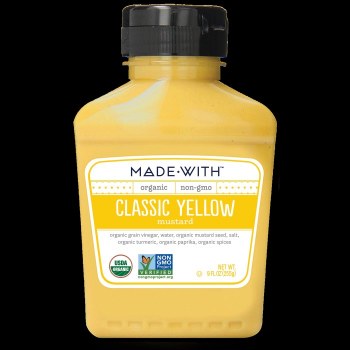 Made With - Organic Yellow Mustard