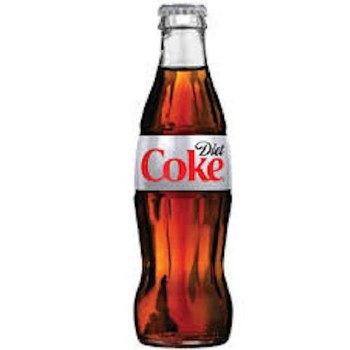 Diet Coke 8oz Glass Bottle