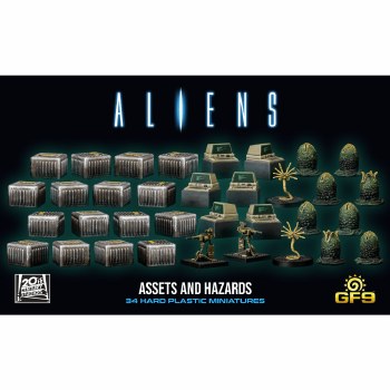 Aliens The Boardgame Assets and Hazards (2023) EN