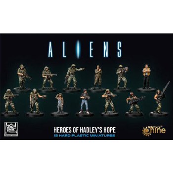 Aliens The Boardgame Heroes of Hadleys Hope Figures EN