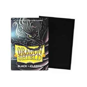 Dragon Shield Japanese Size Classic Black (60)