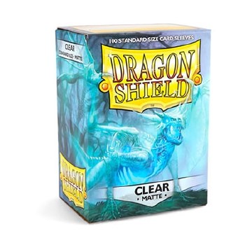 Dragon Shield Matte Clear Standard Sleeves (100)