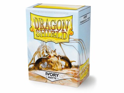 Dragon Shield Ivory Matte Standard Size (100)