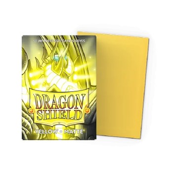 Dragon Shield Japanese Size Matte Yellow (60)
