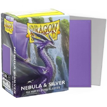 Dragon Shield Matte Dual Nebula & Silver (100)