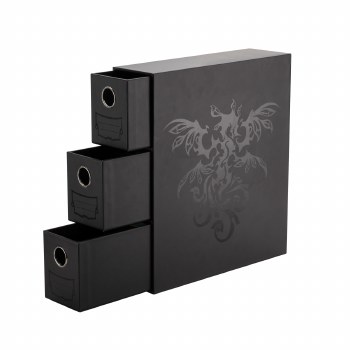 Dragon Shield Fortress Card Drawers Black