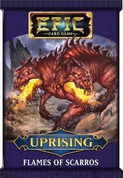Epic Card Game Uprising Flames of Scarros Expansion EN
