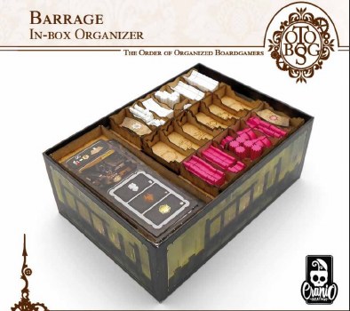 Barrage Official Wooden Organizer
