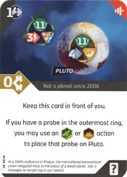 SETI Pluto Promo Card EN