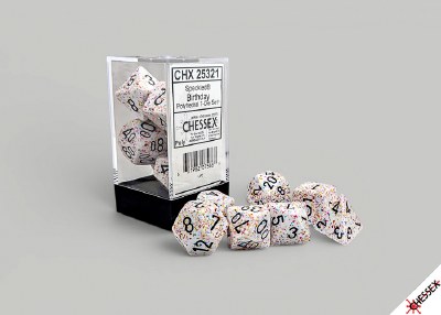 Chessex Speckled Polyhedral 7-Die Set Birthday
