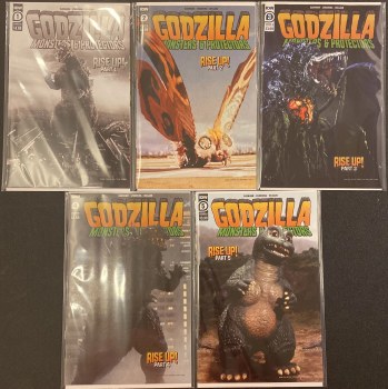 Godzilla Monsters & Protectors Rise Up 1-5 Complete