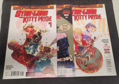 Star Lord and Kitty Pryde 1-3 Complete