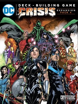 DC Deck Building Game Crisis Expansion Pack 4 EN
