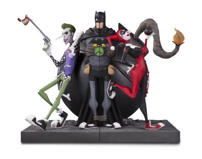 DC Gallery Joker & Harley Quinn take Batman Prisoner By Hainanu "nooligan" Saulque Bookends