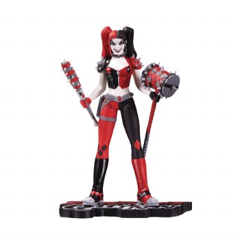 Harley Quinn Red White & Black By Amanda Conner Statue
