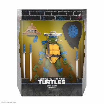 SUPER7 Teenage Mutant Ninja Turtles Ultimates W11 Ninja Nomad Leonardo Action Figure 18cm