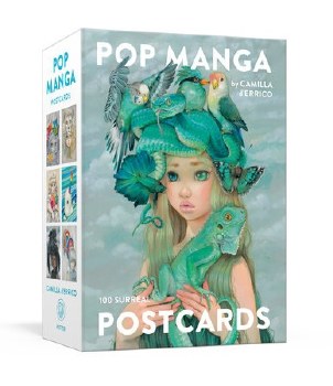 Pop Manga Postcards by Camilla d'Errico 100 Surreal Postcard