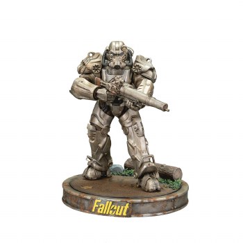 Fallout Amazon TV Show Maximus in Power Armor Statue