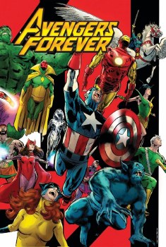 Avengers Forever By Jason Aaron HC Dm Var