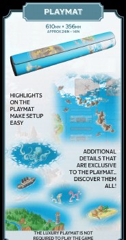 Isle of Trains All Aboard Deluxe Kickstarter Playmat