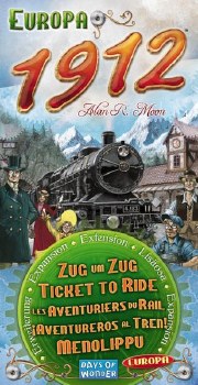 Ticket to Ride Europe 1912 Expansion EN / DE / FR / IT / NL
