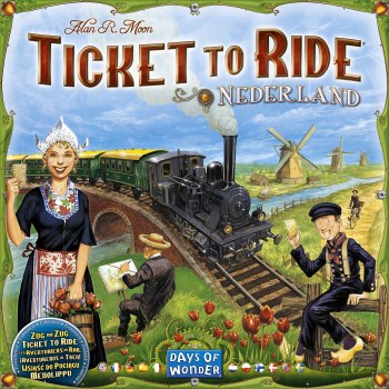 Ticket to Ride Map Collection Nederland EN/DE/FR
