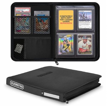 Evoretro Shield+ Toploader Binder Compact Black (96)