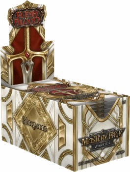 Flesh and Blood Mastery Pack Warrior Booster Display EN PREORDER
