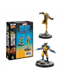 Marvel Crisis Protocol Wolverine and Sabertooth EN
