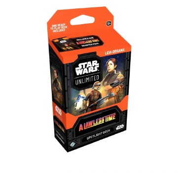 Star Wars Unlimited A Lawless Time Spotlight Deck Leia Organa EN