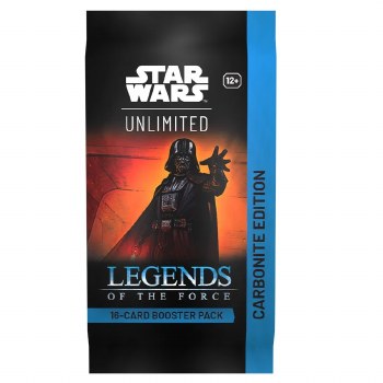 Star Wars Unlimited Legends of the Force Carbonite Booster EN
