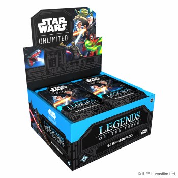 Star Wars Unlimited Legends of the Force Booster Display EN