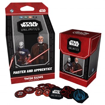 Star Wars Unlimited 2026 Twin Suns Deck Master and Apprentice EN
