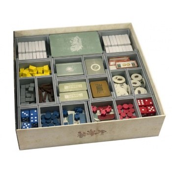 Folded Space Insert Teotihuacan Boardgame Organiser