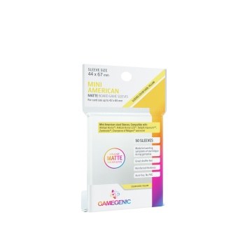 Gamegenic Matte Mini American Sleeves 44x67 mm (50)