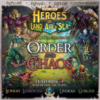 Heroes of Land Air and Sea Order and Chaos Expansion EN
